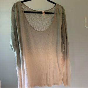Free People Ombré Light oversized sweater